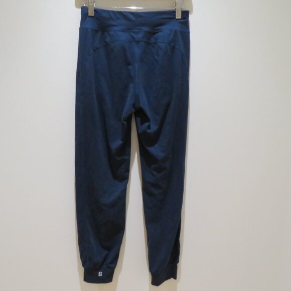 SWEATY BETTY Gary Yoga Pants in Navy Blue Athleisure Workout Lounge - Size XXS - Picture 8 of 12